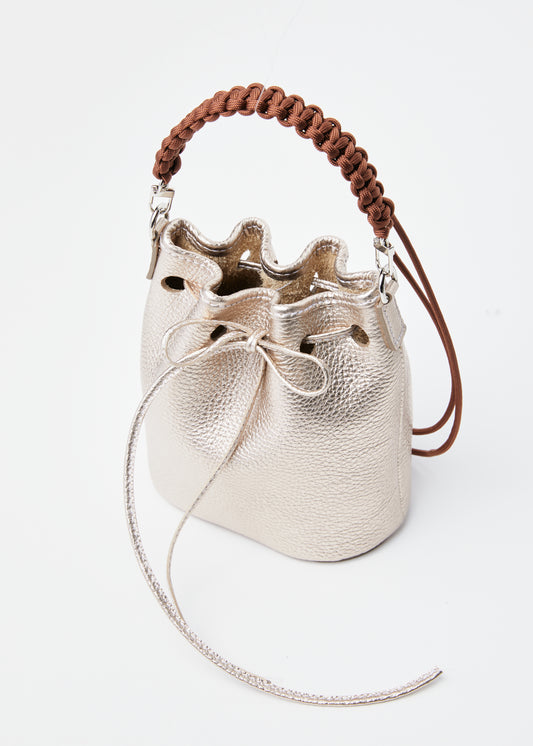 Baby Bucket Bag - Bronze Metallic
